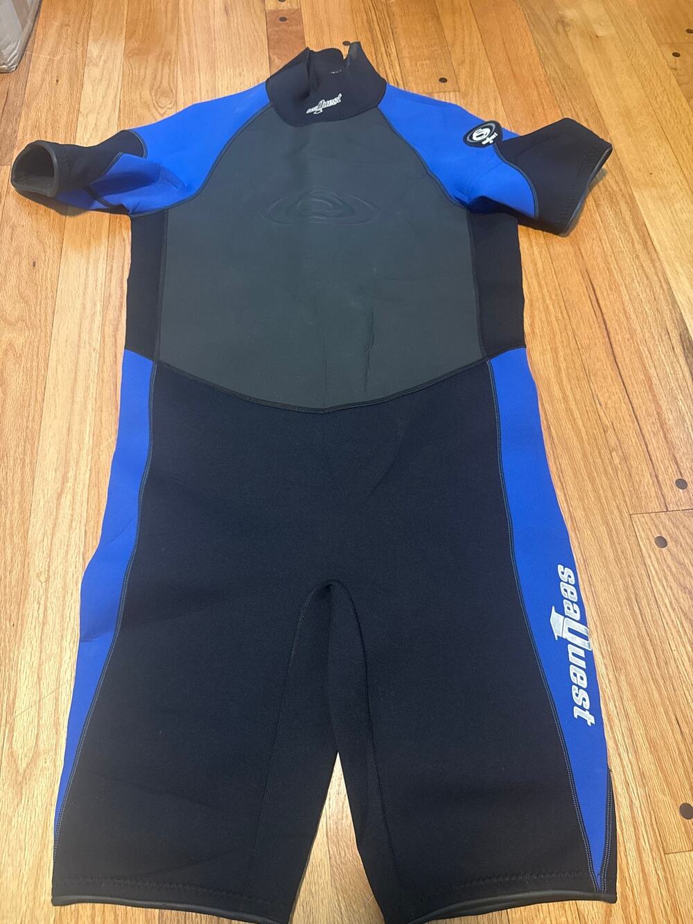 SeaQuest 2mm Shorty Wetsuit Neoprene Scuba Dive Adult L Est Unisex